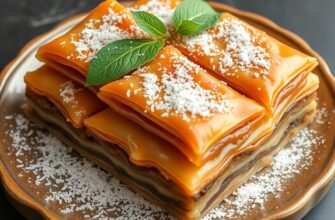 Баклава греческий вариант восточной сладости