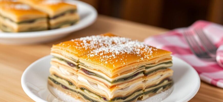 Пахлава слоеное наслаждение восточной кухни