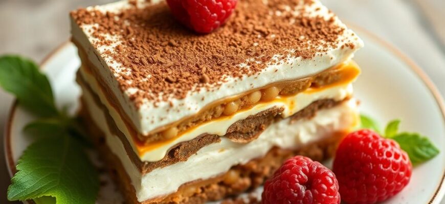 Тирамису итальянский десерт без выпечки